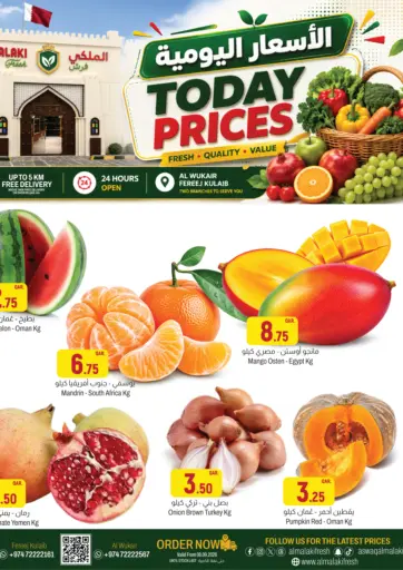 Today's Prices