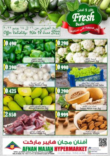 Oman - Sohar  Afnan Majan Hypermarket offers in D4D Online. Fresh Deals. . Till 18th June
