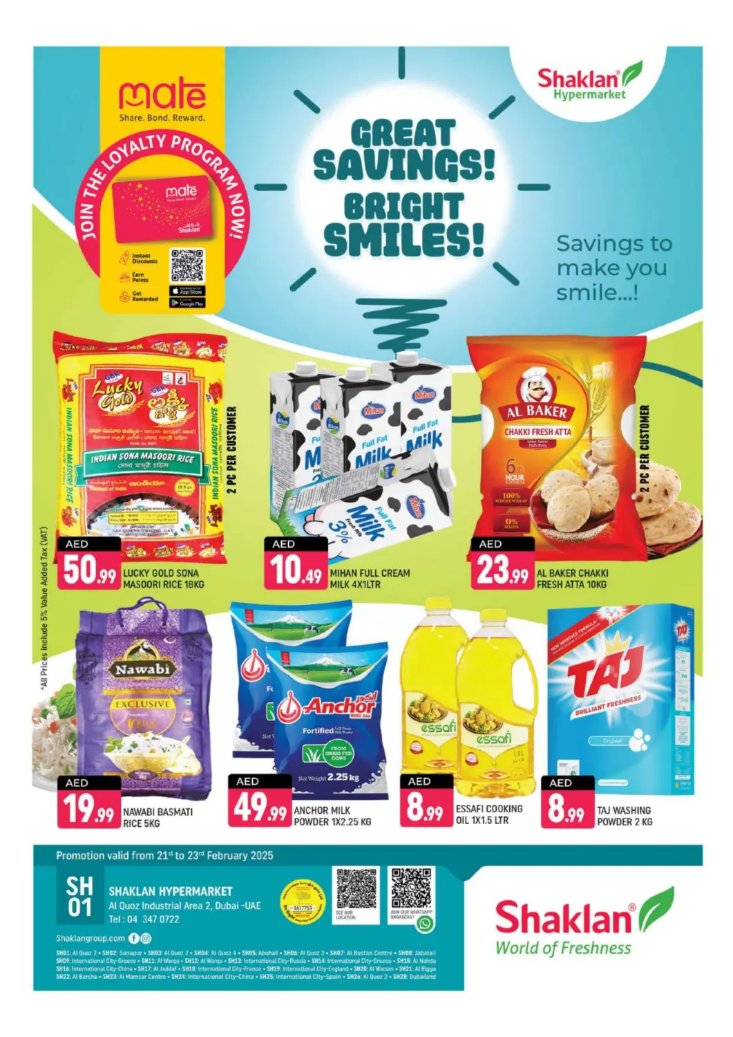 UAE - Dubai Shaklan  offers in D4D Online. Al Quoz - Ind area 2, Dubai. . Till 23rd February