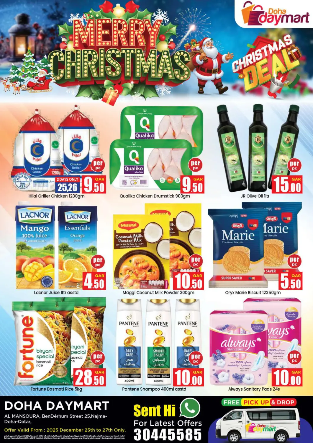 Qatar - Doha Doha Daymart offers in D4D Online. Merry Christmas. . Till 27th December