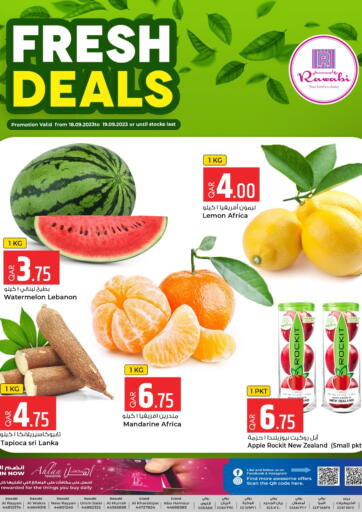 Qatar - Al Shamal Rawabi Hypermarkets offers in D4D Online. Fresh Deals. . Till 19th September