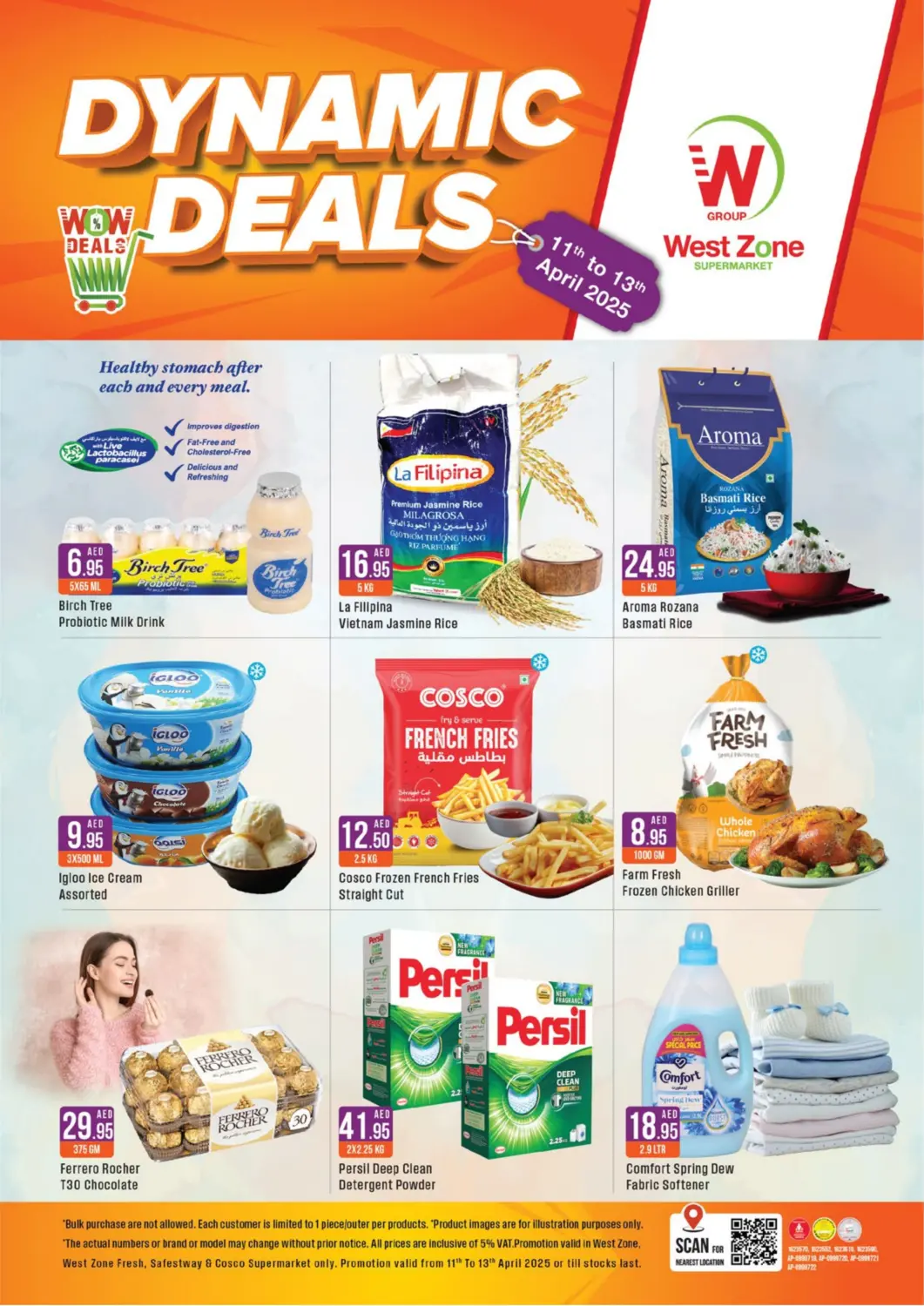 UAE - Sharjah / Ajman West Zone Supermarket offers in D4D Online. Dynamic Deals. . Till 13th April
