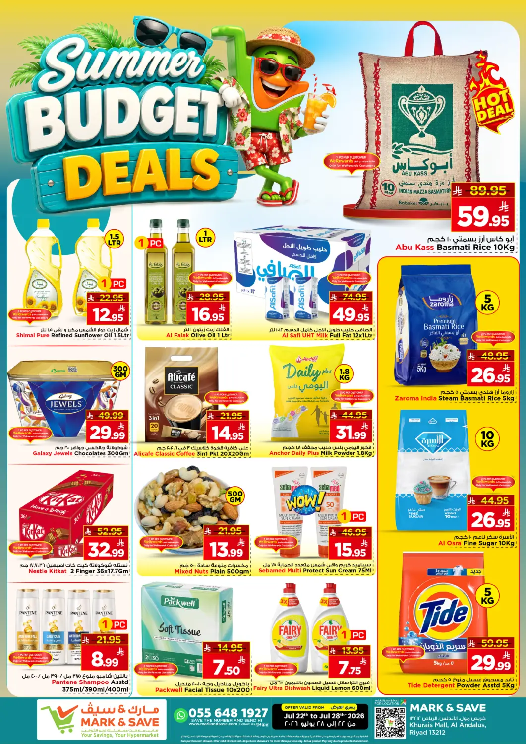 KSA, Saudi Arabia, Saudi - Riyadh Mark & Save offers in D4D Online. Summer Budget Deals. . Till 28th July