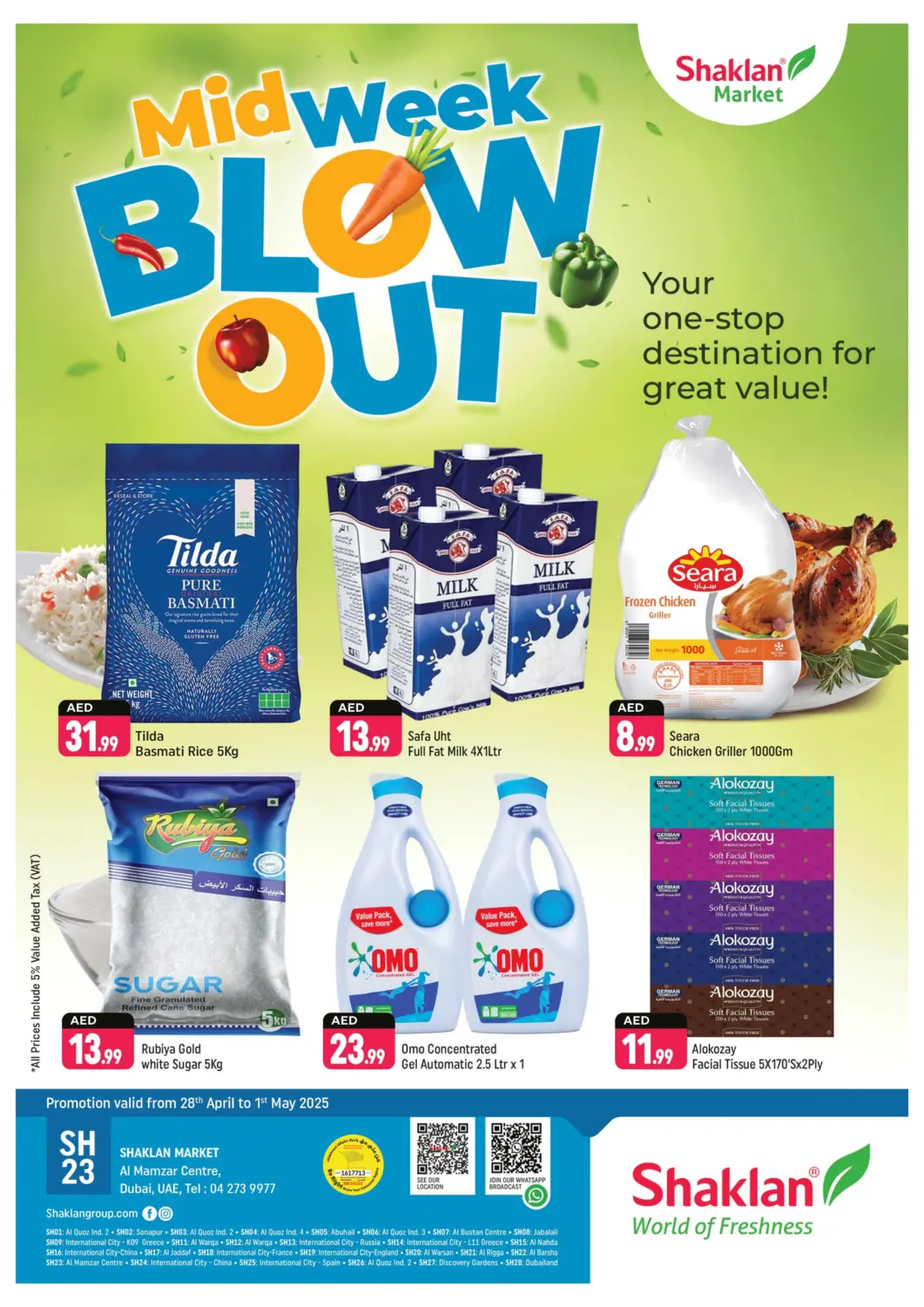 UAE - Dubai Shaklan  offers in D4D Online. Al Mamzar Centre- Dubai. . Till 1st May