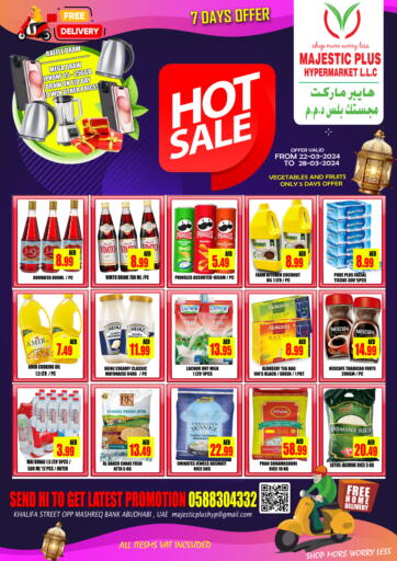 UAE - Abu Dhabi Majestic Plus Hypermarket offers in D4D Online. Hot Sale. . Till 28th March