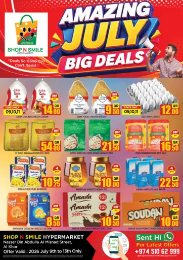 Amazing July Big Deals
