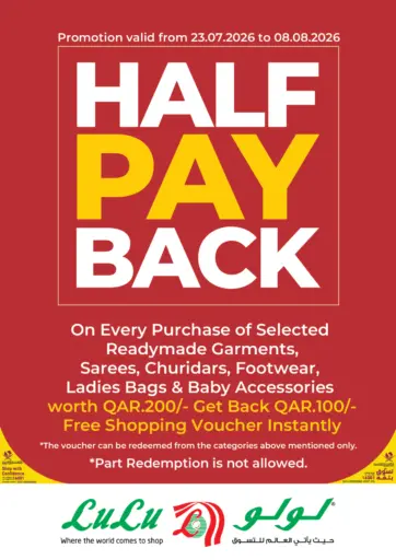 Half Pay Back