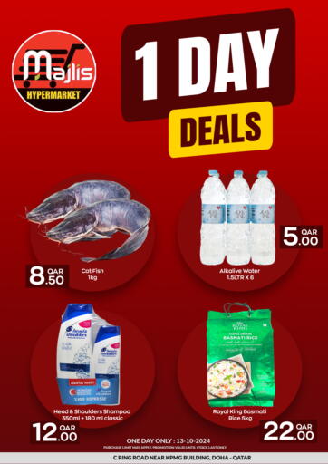 Qatar - Doha Majlis Hypermarket offers in D4D Online. 1 Day Deal. . Only on 13th October