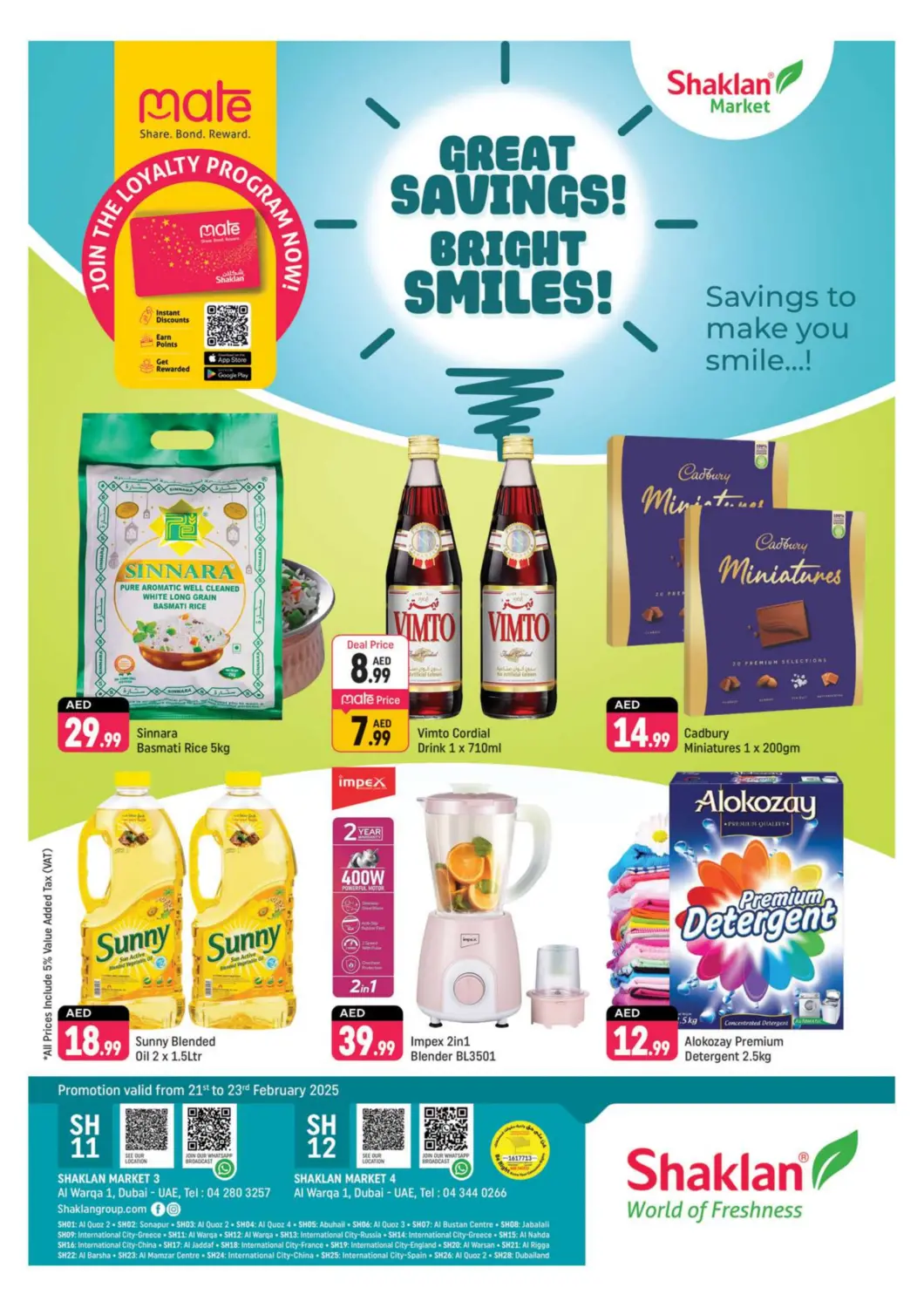 UAE - Dubai Shaklan  offers in D4D Online. Al Warqa 1,Dubai. . Till 23rd February