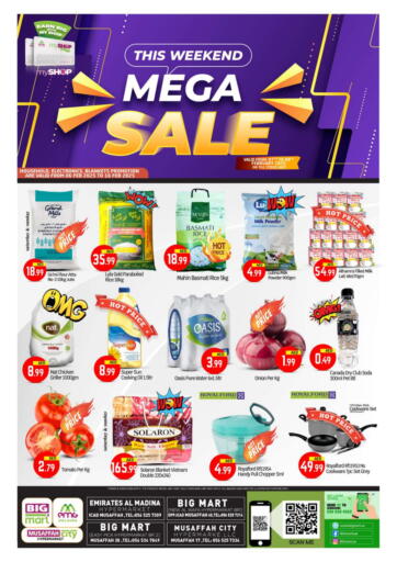 UAE - Abu Dhabi BIGmart offers in D4D Online. Musaffah, Abu Dhabi. . Till 9th February