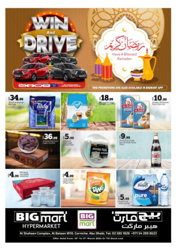 UAE - Abu Dhabi BIGmart offers in D4D Online. Corniche - Abudhabi. . Till 17th March