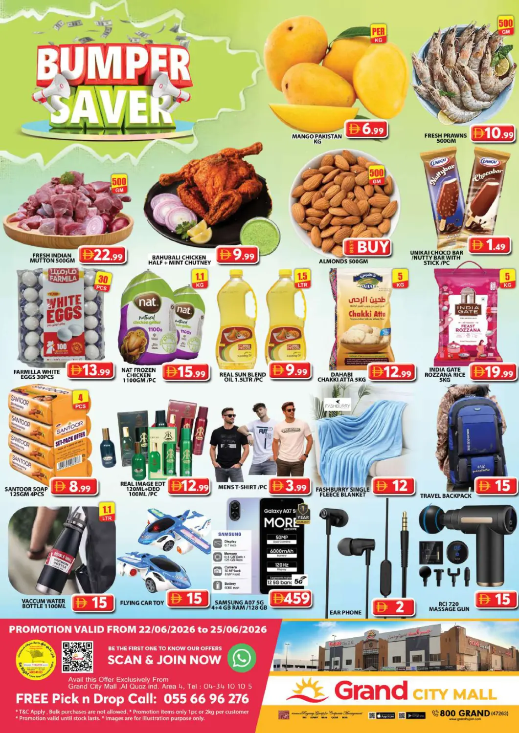 UAE - Dubai Grand Hyper Market offers in D4D Online. Grand City Mall,Dubai. . Till 25th June