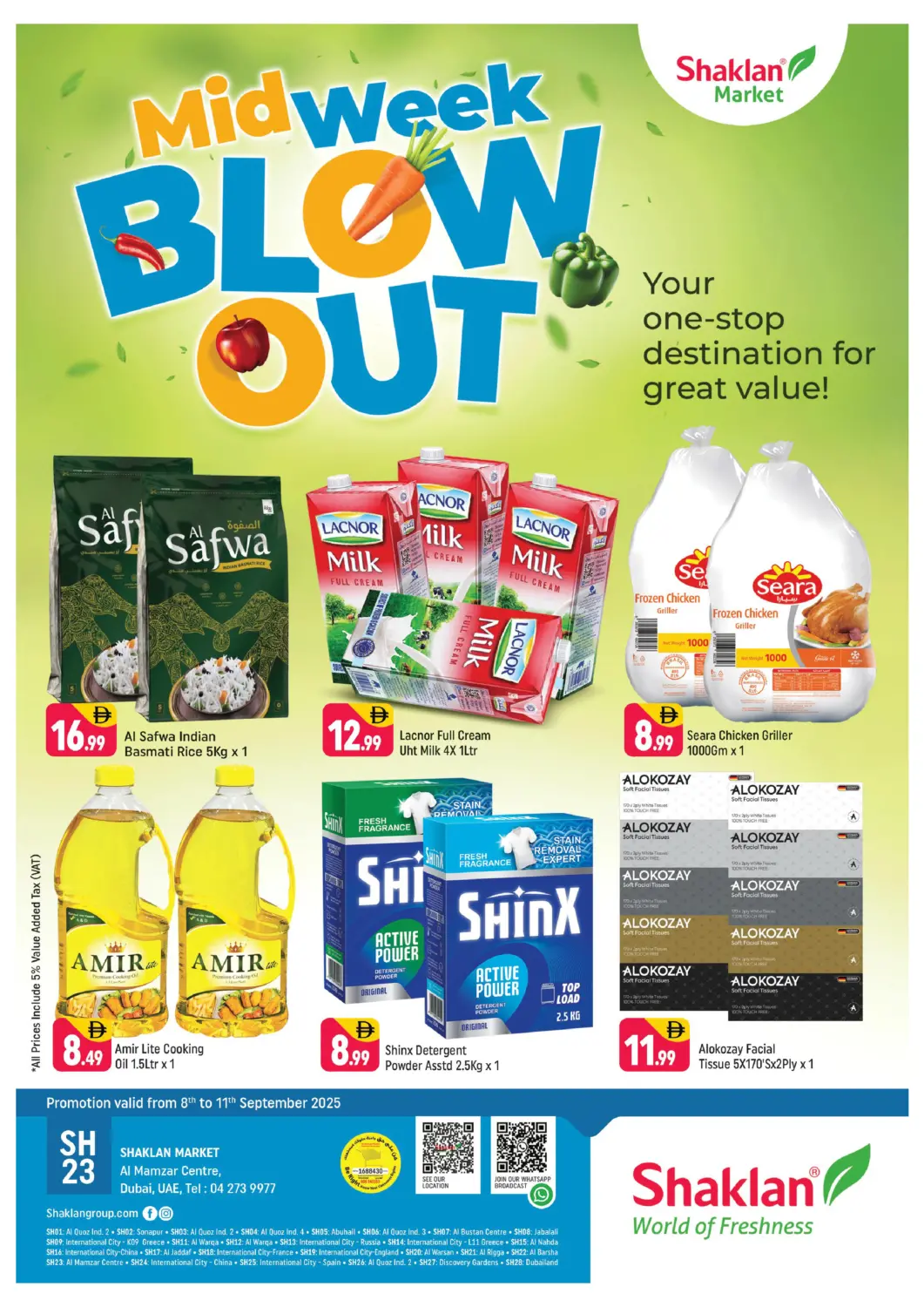 UAE - Dubai Shaklan  offers in D4D Online. Al Mamzar, Dubai. . Till 11th September