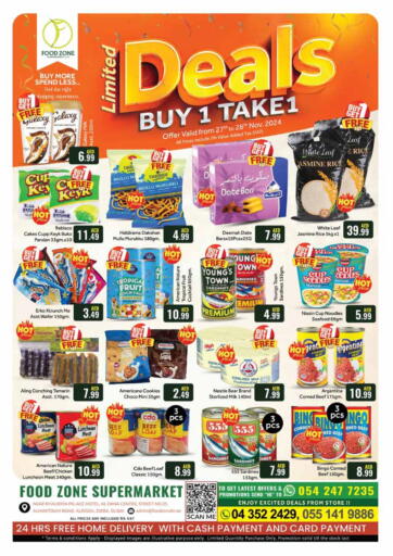 UAE - Dubai FOODZONE SUPERMARKET offers in D4D Online. Al Dana Centre, Deira. . Till 28th November