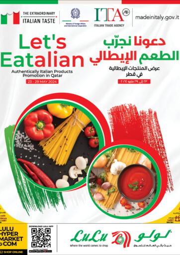 Qatar - Al-Shahaniya LuLu Hypermarket offers in D4D Online. Let's Eatalian. . Till 29th May