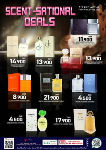 KM Trading - Scent-sational Deals in Oman Offers - Oman Scent-sational Deals