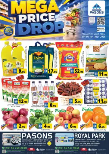 Pasons Supermarket & Dept Store LLC, Royal Park - Dubai