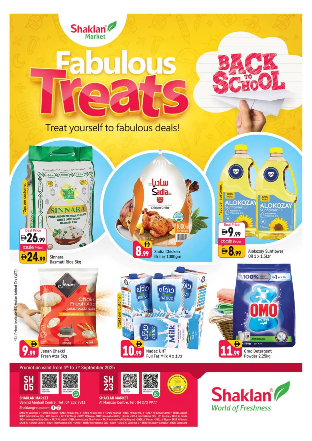 UAE - Dubai Shaklan  offers in D4D Online. Al Mamzar Centre, Dubai. . Till 7th September