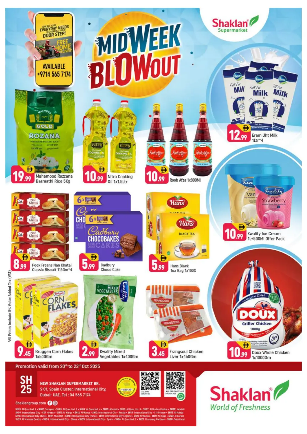 UAE - Dubai Shaklan  offers in D4D Online. S 01, Spain Cluster, IC. . Till 23rd October