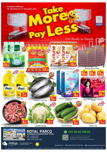 UAE - Dubai PASONS GROUP offers in D4D Online. Royal Parco, DIP 2. . Till 17th November