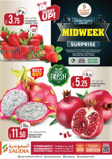 Qatar - Al Wakra Saudia Hypermarket offers in D4D Online. Midweek Surprise. . Till 3rd January