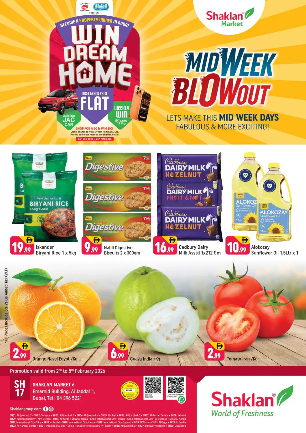 عروض شكلان ماركت الإمارات العربية المتحدة , الامارات - دبي في دي٤دي أونلاين. الجداف ١، دبي. . حتى ٥ فبراير