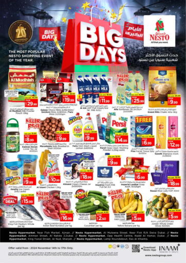 UAE - Dubai Nesto Hypermarket offers in D4D Online. Big Days. . Till 17th November