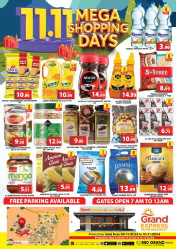 UAE - Dubai Grand Hyper Market offers in D4D Online. Grand Express Supermarket. . Till 10th November