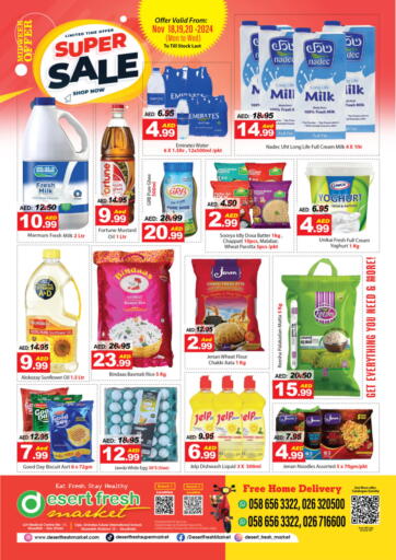 UAE - Abu Dhabi DESERT FRESH MARKET  offers in D4D Online. Super Sale. . Till 20th November