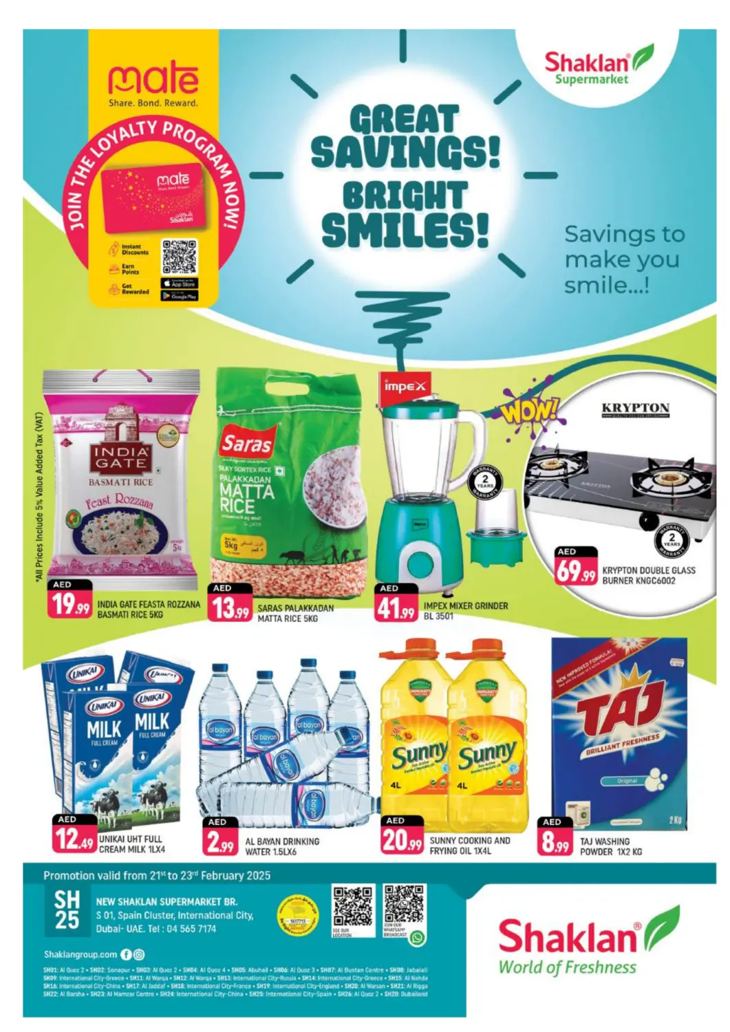 UAE - Dubai Shaklan  offers in D4D Online. S-01, Spain Cluster,IC, Dubai. . Till 23rd February