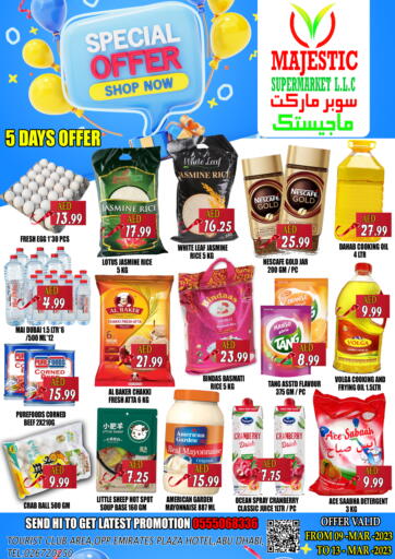 UAE - Abu Dhabi Majestic Supermarket offers in D4D Online. Special Offer. . Till 13th March