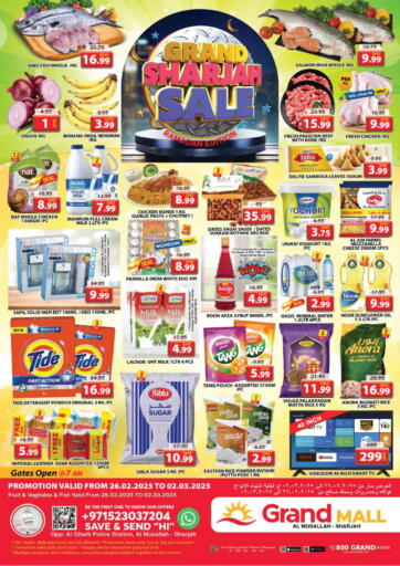 UAE - Sharjah / Ajman Grand Hyper Market offers in D4D Online. Al Musallah ,Sharjah. . Till 2nd March