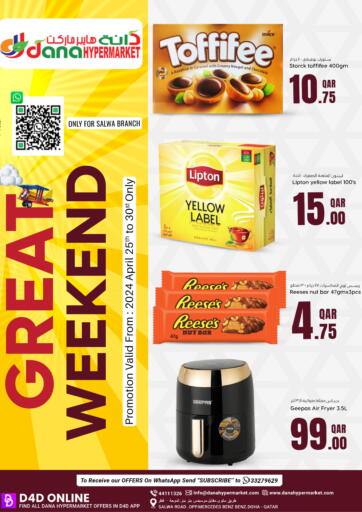 Qatar - Al-Shahaniya Dana Hypermarket offers in D4D Online. Great Weekend. . Till 30th April