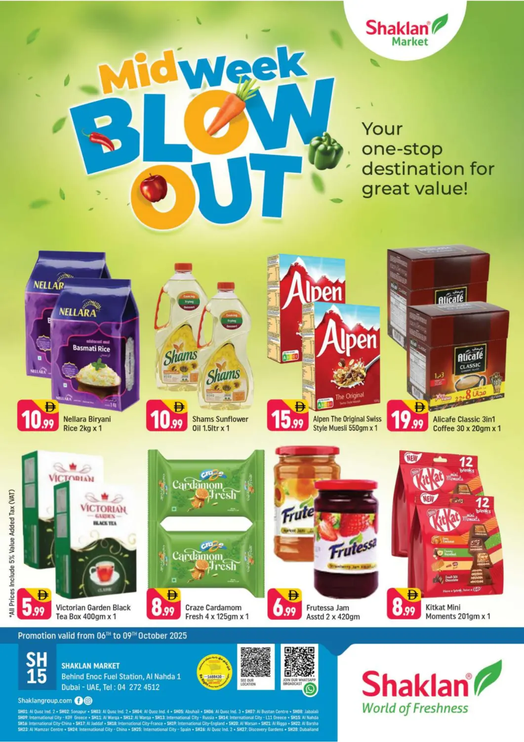 UAE - Dubai Shaklan  offers in D4D Online. Al Nahda 1 , Dubai. . TIll 9th October