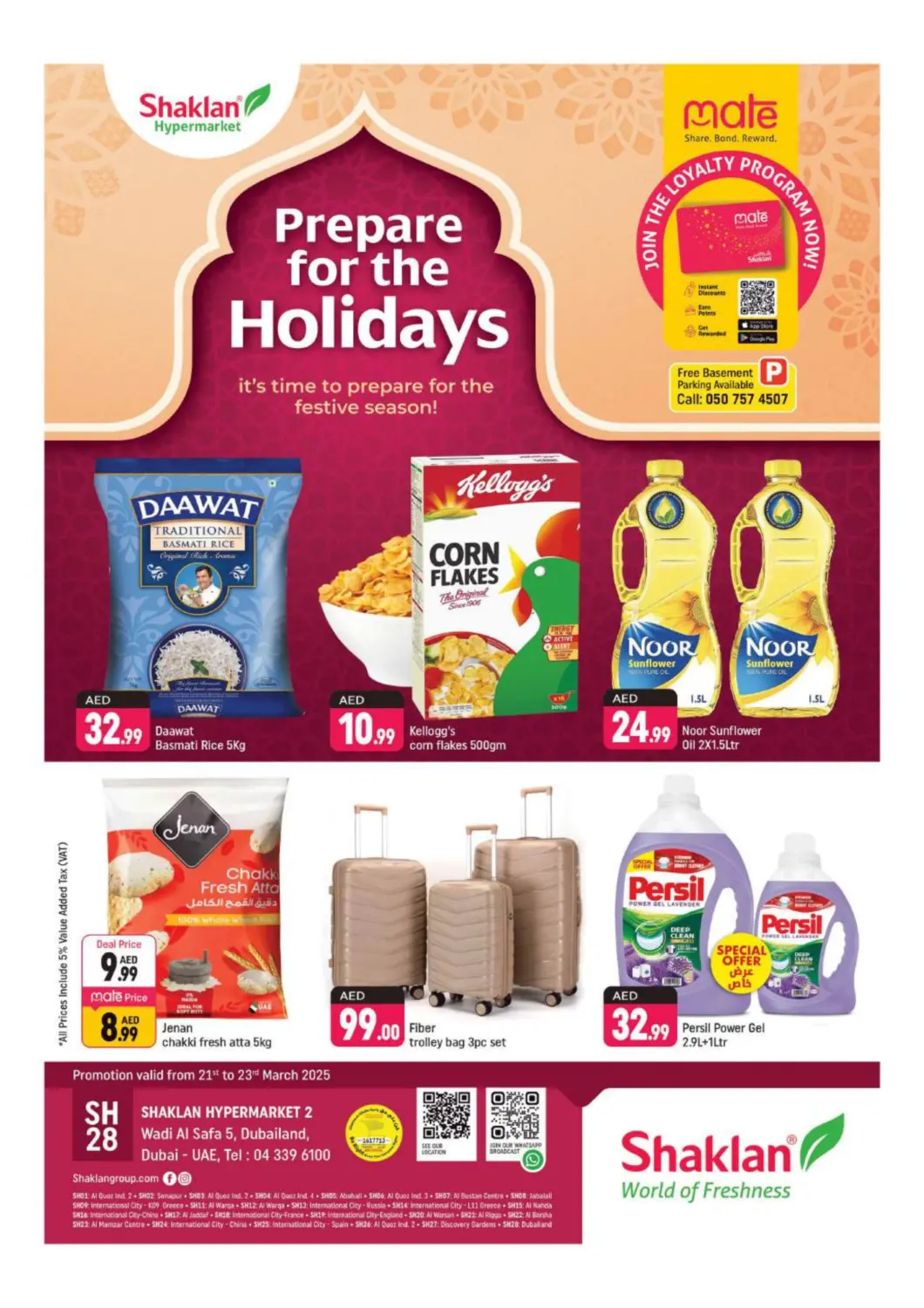 UAE - Dubai Shaklan  offers in D4D Online. Wadi Al Safa 5, Dubai. . Till 23rd March