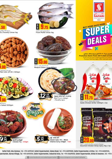 Qatar - Doha Safari Hypermarket offers in D4D Online. Super Deals. . Only On 9th November