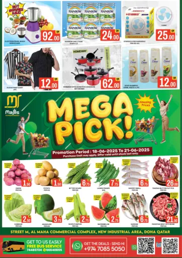 Majlis Hypermarket - Mega Pick in Qatar Offers - Qatar Mega Pick
