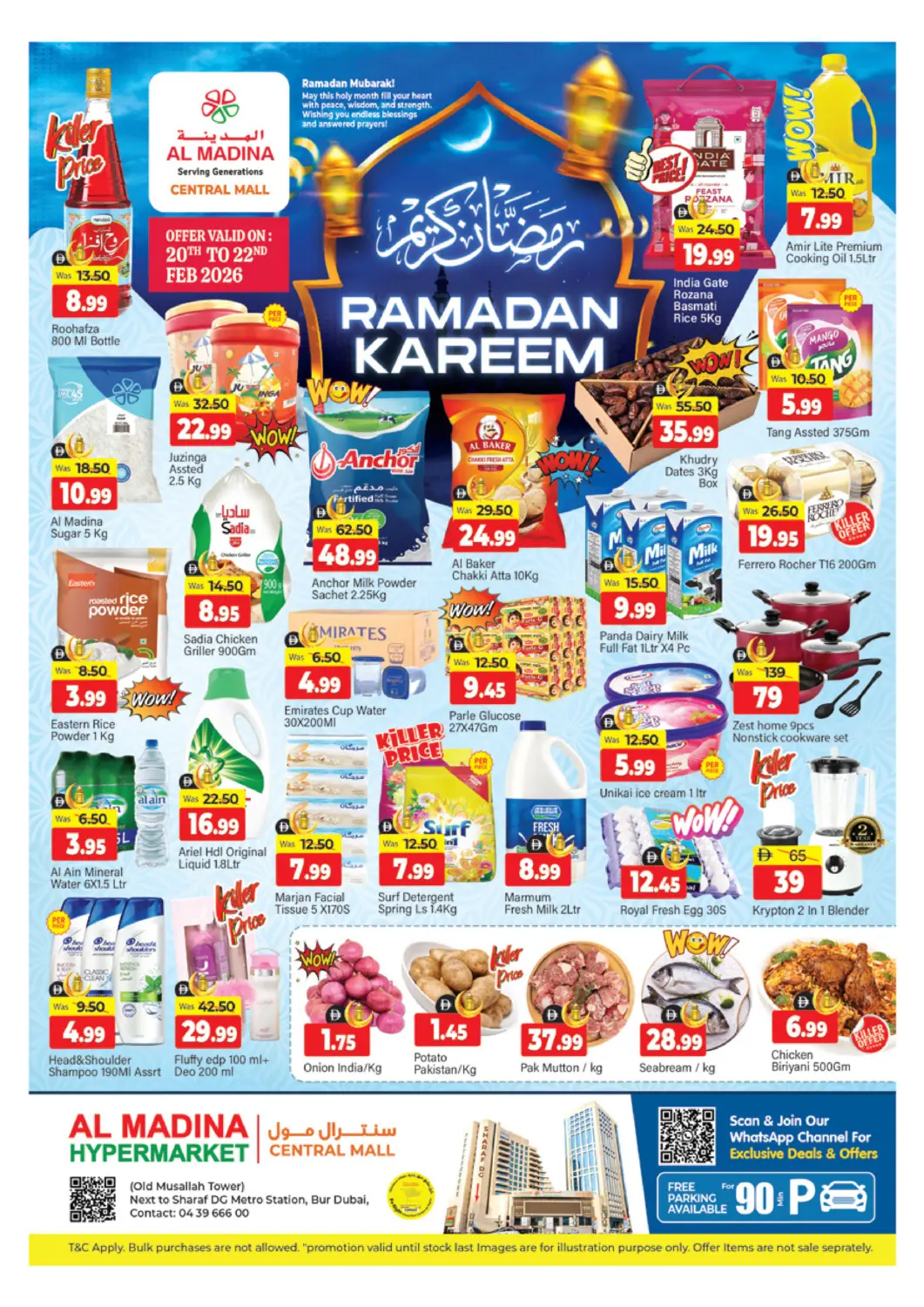 UAE - Dubai Al Madina  offers in D4D Online. Central Mall - Bur Dubai. . Till 22nd February