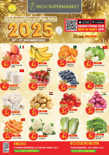 UAE - Dubai Rich Supermarket offers in D4D Online. Happy New Year 2025. . Till 31st Decmeber