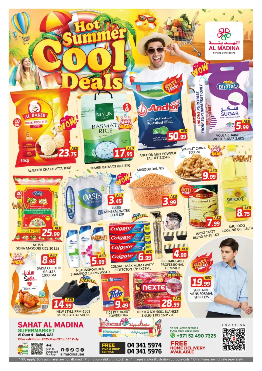 UAE - Dubai Al Madina  offers in D4D Online. Sahat al madina - Al Quoz. . Till 11th May