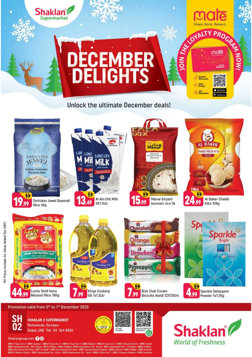 UAE - Dubai Shaklan  offers in D4D Online. Muhaisinah 2 Sonapur. . Till 7th December
