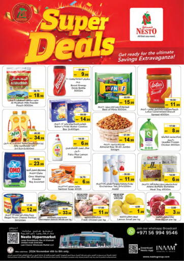 UAE - Dubai Nesto Hypermarket offers in D4D Online. Lamp Roundabout, Ras Al Khaima - RAK. . Till 6th November