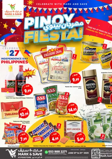Mark & Save - Pinoy Fiesta! in Saudi Arabia Offers - Saudi Arabia Pinoy Fiesta!
