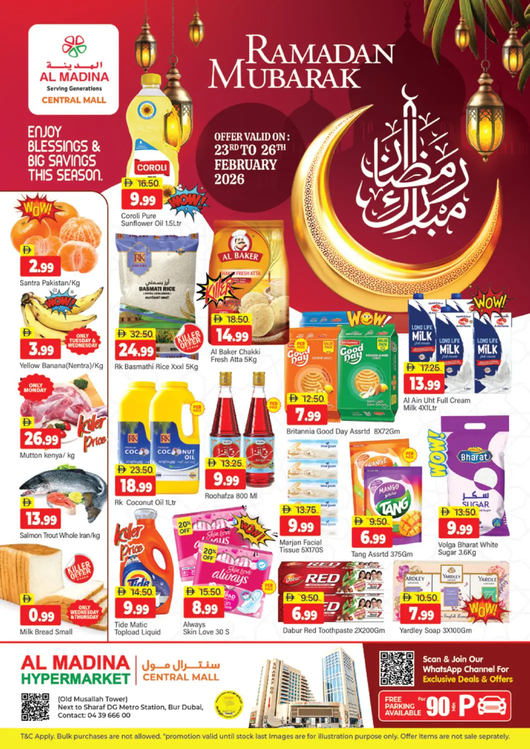 UAE - Dubai Al Madina  offers in D4D Online. Central Mall , Dubai. . TIll 26th February
