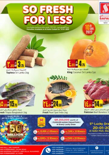 Qatar - Al-Shahaniya Safari Hypermarket offers in D4D Online. So Fresh For Less. . Only On 10th January