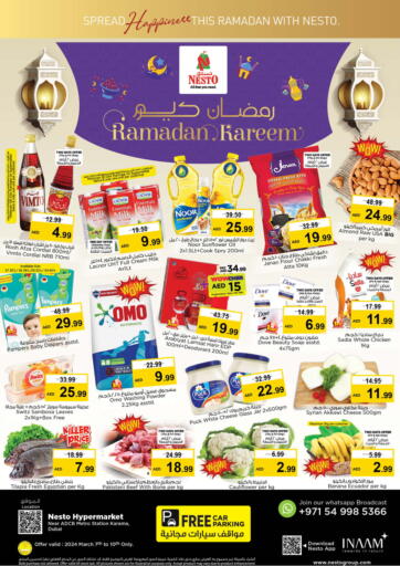 UAE - Ras al Khaimah Nesto Hypermarket offers in D4D Online. Near ADCB Metro Station Karama, Dubai. . Till 10th March