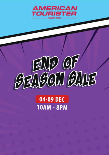 American Tourister - End Of Season Sale in Bahrain End Of Season Sale