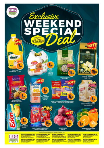 UAE - Abu Dhabi BIGmart offers in D4D Online. Exclusive Weekend Special Deal. . Till 2nd February