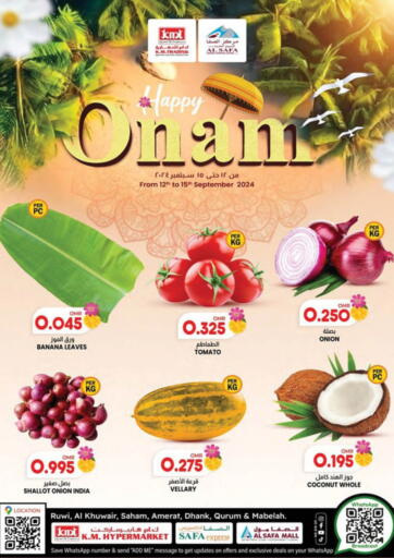 Oman - Sohar KM Trading  offers in D4D Online. Happy Onam. . Till 15th september