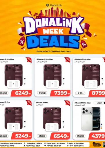 Dohalink Week Deals